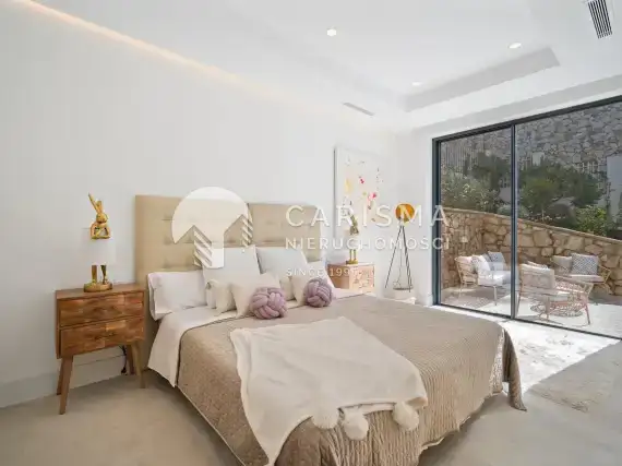 (5) Dom w Hiszpanii z widokiem na Morze Śródziemne, Rio Real, Malaga, Costa del Sol