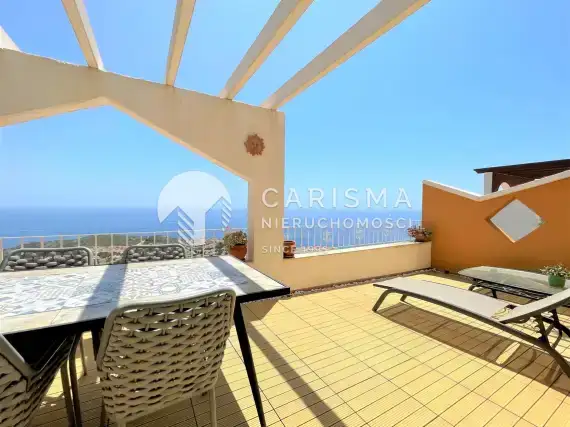 (4) Odremontowany apartament z pięknym widokiem na morze na Cumbre del Sol