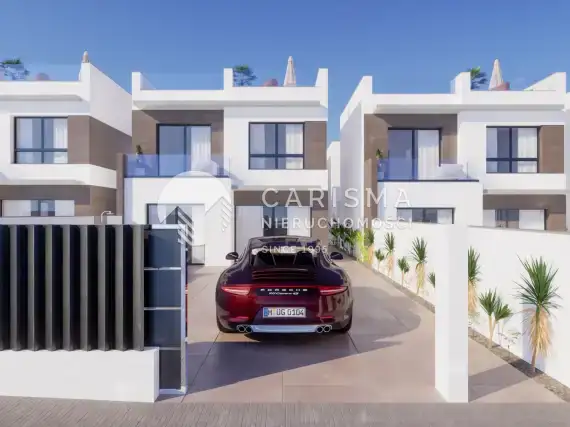 (16) Nowe domy z prywatnymi basenami w Benijofar, Alicante, Costa Blanca