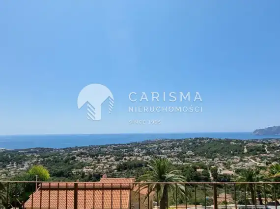 (46) Śródziemnomorska willa z panoramicznym widokiem na morze w Moraira