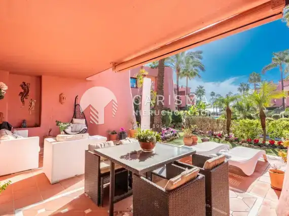 (4) Luksusowy apartament w pierwszej linii brzegowej, New Golden Mile, Costa del Sol