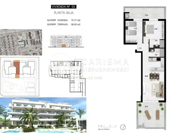 (16) Nowe, wyposażone apartamenty w Lomas de Cabo Roig