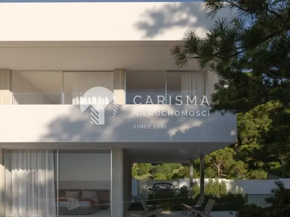 (4) Projekt luksusowej willi z widokiem na morze, w pobliżu dogodności w Moraira