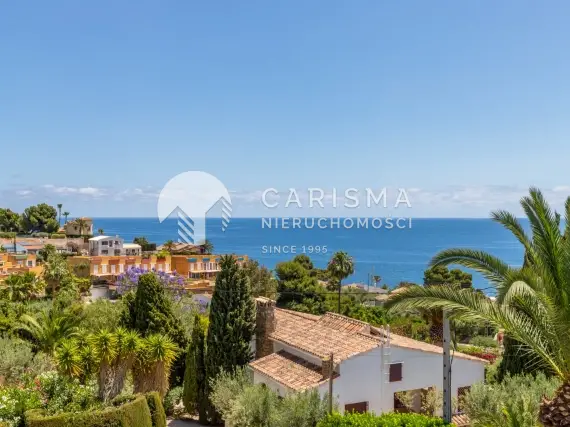 (20) Śródziemnomorski, narożny dom szeregowy z własnym basenem i widokiem na morze w Calpe