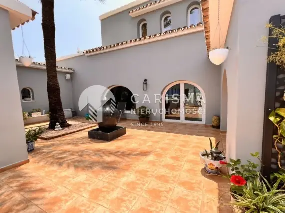 (25) Luksusowa willa w tradycyjnym stylu, z widokiem na morze, El Portet, Moraira
