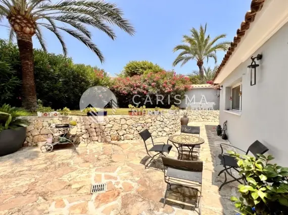 (27) Luksusowa willa w tradycyjnym stylu, z widokiem na morze, El Portet, Moraira