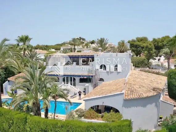(32) Luksusowa willa w tradycyjnym stylu, z widokiem na morze, El Portet, Moraira