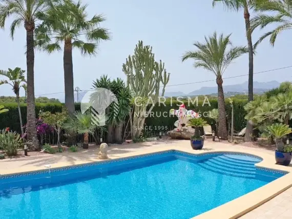 (33) Luksusowa willa w tradycyjnym stylu, z widokiem na morze, El Portet, Moraira