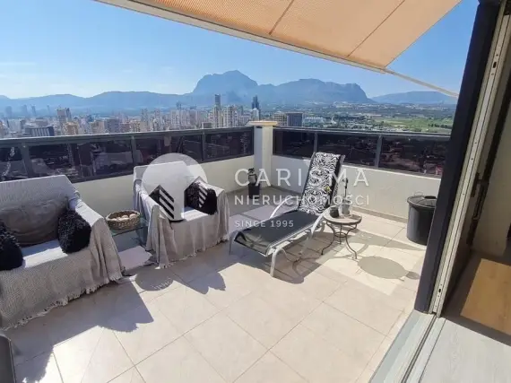 (13) Dwupoziomowy penthouse z widokiem na morze w Benidorm