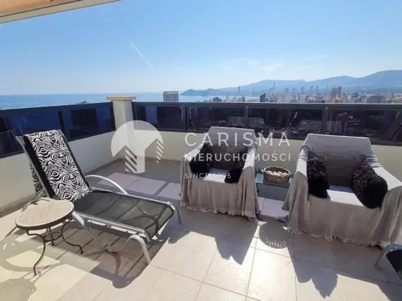 (15) Dwupoziomowy penthouse z widokiem na morze w Benidorm