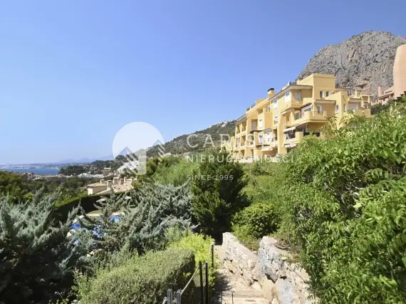 (22) Narożny apartament z widokiem na ogród i morze w Altea, Costa Blanca