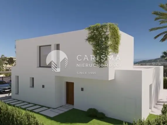 (10) Nowe domy z prywatnymi basenami z widokiem na morze w Alfaz del Pi, Alicante, Costa Blanca