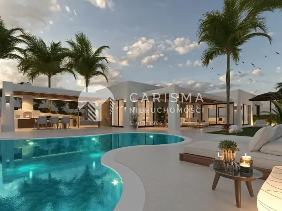 Luksusowa willa w stylu Ibiza, z widokiem na morze i okoliczne miasteczka, Javea 1