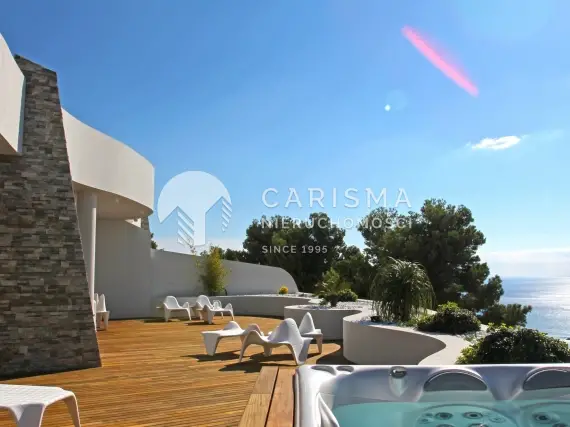 (3) Luksusowy apartament ze spektakularnym widokiem na morze, Sierra de Altea