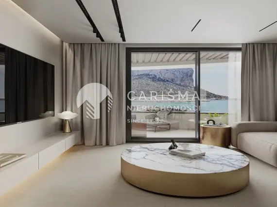 Nowoczesny apartament z fantastycznym widokiem na morze, Calpe 1
