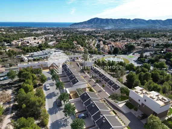 (16) Nowa willa z widokiem na zatokę L'Albir i panoramę Benidormu, La Nucia