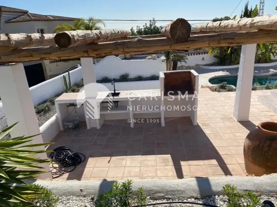 (30) Odnowiona willa w stylu Ibiza, z panoramicznym widokiem na morze, Moraira