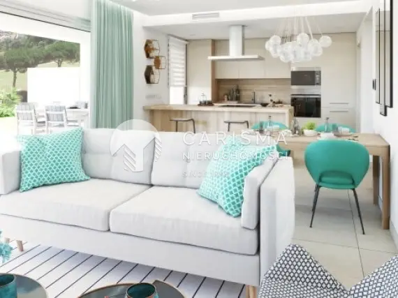 (12) Nowoczesne apartamenty w trakcie budowy, przy polach golfowych, Mijas
