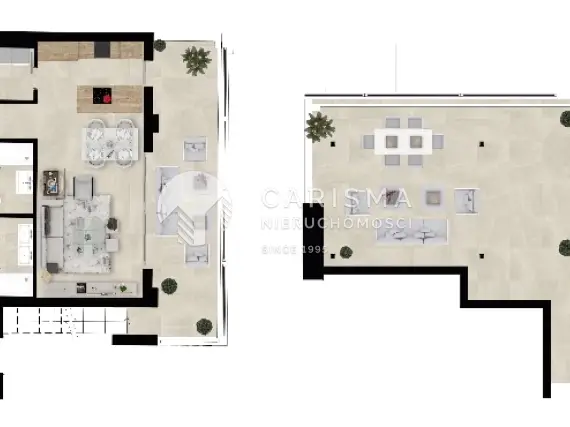 (25) Nowoczesne penthousy w budowie, przy polach golfowych, Mijas