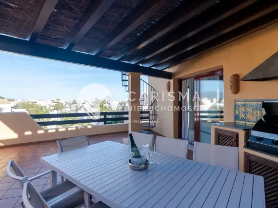 (30) Piękny penthouse z widokiem na morze, 100 m od plaży, Estepona, Costa del Sol