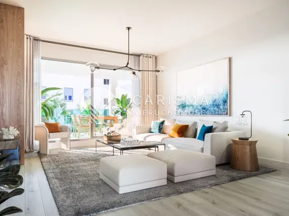 (5) Apartamenty z 2 i 3 sypialniami w Mijas Costa