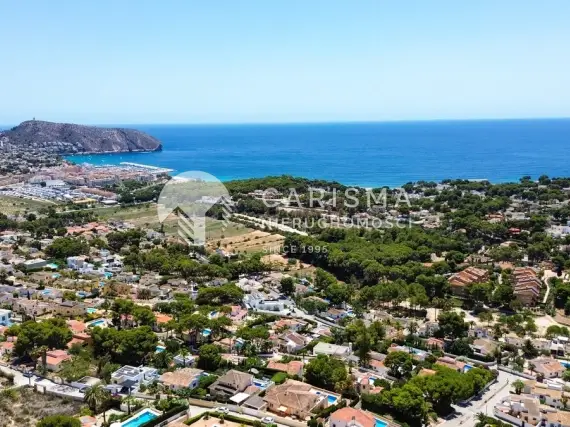 (6) Fantastyczna luksusowa willa z 5 sypialniami i panoramicznym widokiem na morze, Moraira