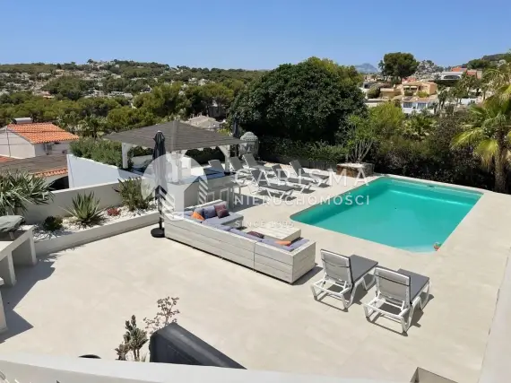(43) Fantastyczna luksusowa willa z 5 sypialniami i panoramicznym widokiem na morze, Moraira