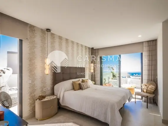 (6) luksusowy penthouse z panoramicznym widokiem na morze i okolicę