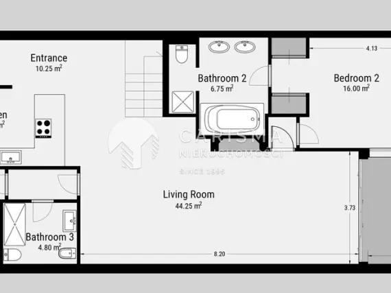 (44) Nowoczesny dwupoziomowy penthouse w luksusowym kompleksie przy plaży