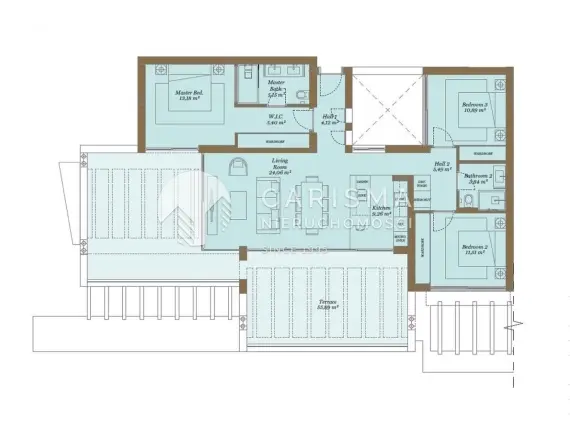 (40) Luksusowy penthouse z pięknym panoramicznym widokiem na morze i góry
