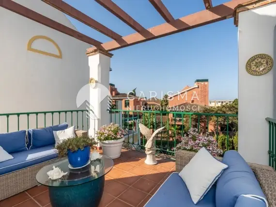 (32) Odnowiony dwupoziomowy penthouse z widokiem na morze Carib Playa