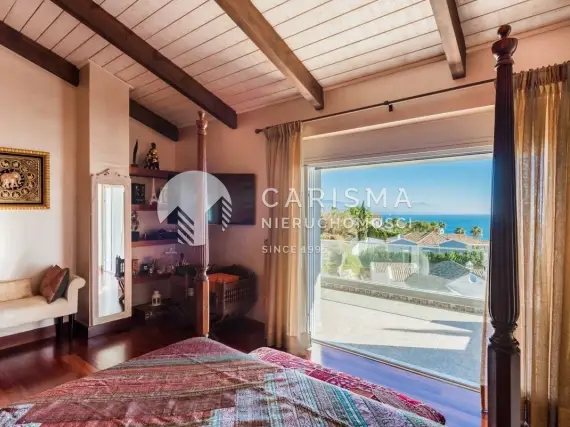 (10) Piękna andaluzyjska willa, z widokiem na morze, Manilva, Costa del Sol