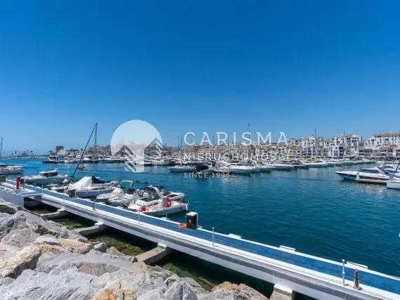 (55) Luksusowy apartament z widokiem na morze w sercu Puerto Banus