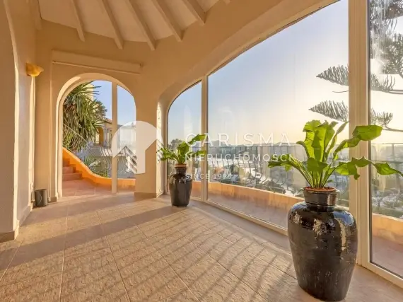 (10) Okazja! Willa z panoramicznym widokiem na morze w Moraira, El Portet
