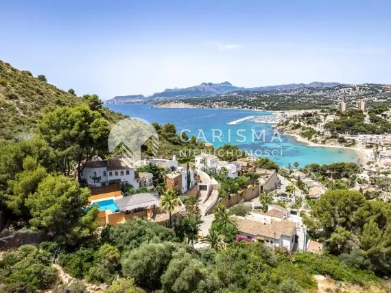 (24) Okazja! Willa z panoramicznym widokiem na morze w Moraira, El Portet