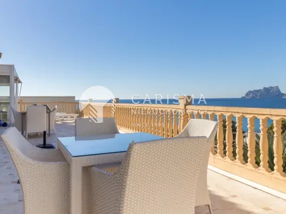 (8) Penthouse z widokiem na morze w Moraira