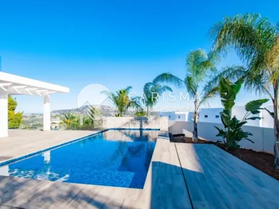 (13) Gotowa czteropoziomowa willa w Benimeit, Moraira z widokiem na morze