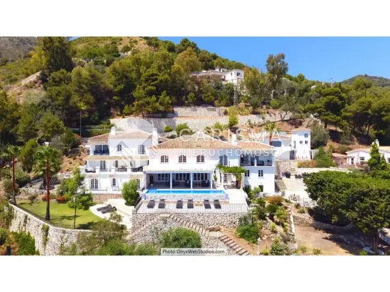 (5) Spektakularna willa z pięknym widokiem na morze, Mijas