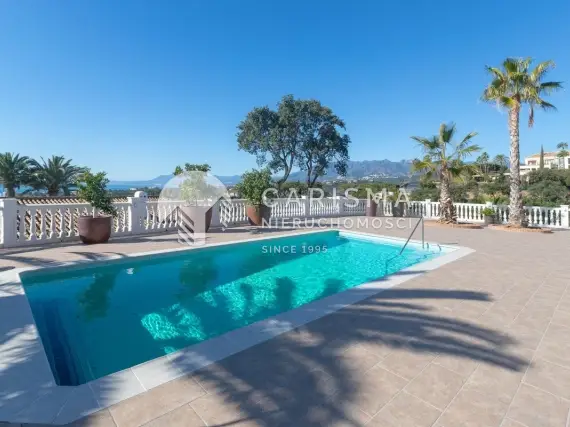 Wyjątkowa willa z widokiem na morze i góry, Elviria, Marbella East 2