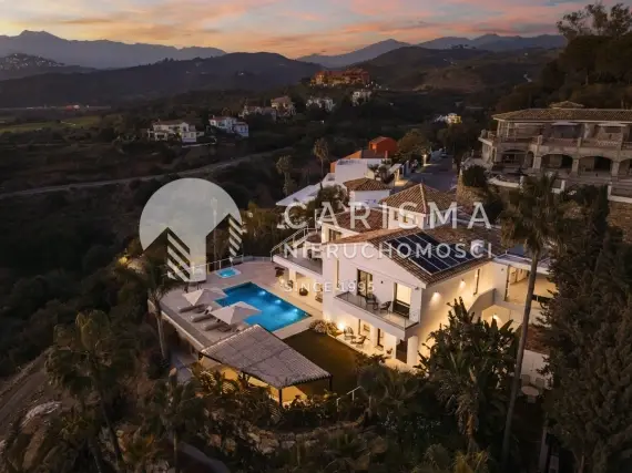 (41) Projekt luksusowej willi z widokiem na morze, El Rosario, Marbella