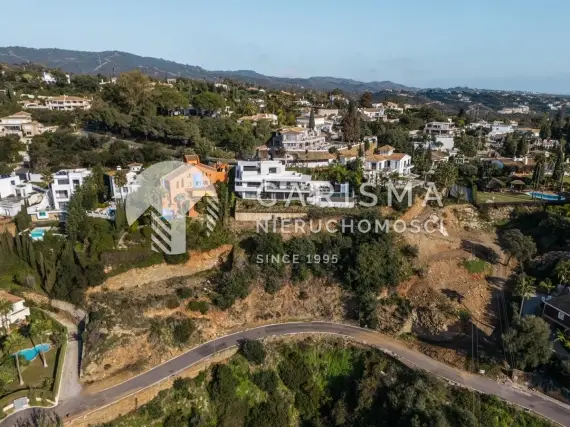 (42) Projekt luksusowej willi z widokiem na morze, El Rosario, Marbella