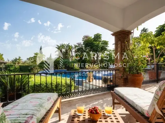 (39) Piękna willa w andaluzyjskim stylu z widokiem na morze, El Paraiso, New Golden Mile