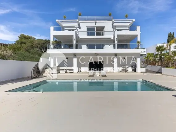(21) Nowoczesna willa w zamknietej społeczności z panoramicznym widokiem na morze , El Rosario, Marbella