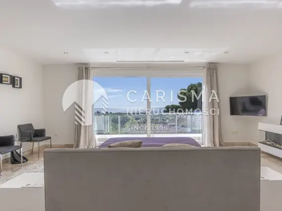 (24) Nowoczesna willa w zamknietej społeczności z panoramicznym widokiem na morze , El Rosario, Marbella
