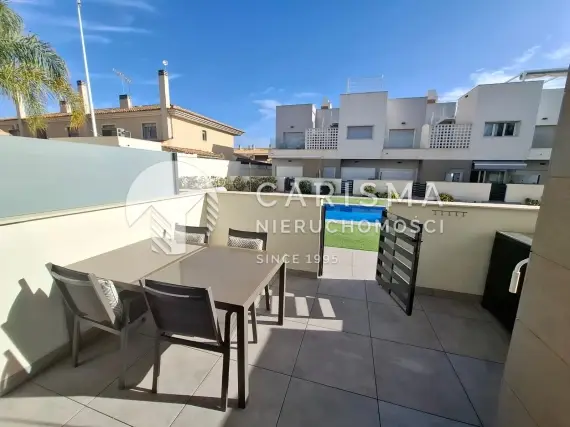 (14) Nowoczesny dom szeregowy, gotowy do zamieszkania, Santiago de la Ribera, Costa Calida