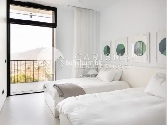 (22) Designerska willa na wzgórzu z panoramicznymi widokami na morze i góry, Mijas