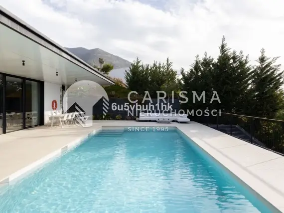 (42) Designerska willa na wzgórzu z panoramicznymi widokami na morze i góry, Mijas