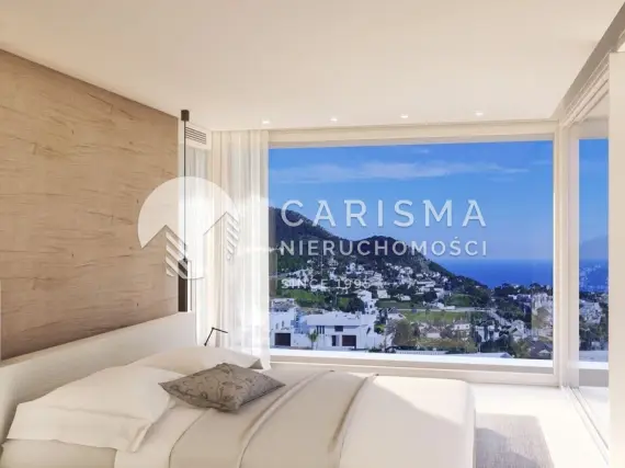 (12) Nowa willa w butikowym kompleksie z widokiem na morze, Mijas