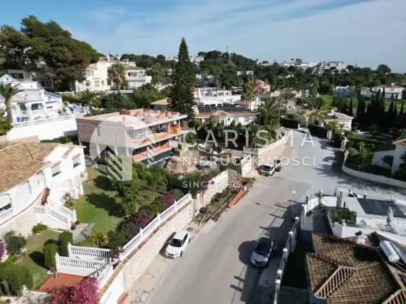 (10) Nowoczesna willa w budowie blisko plaży z panoramicznym widokiem na morze, la Cala de  Mijas
