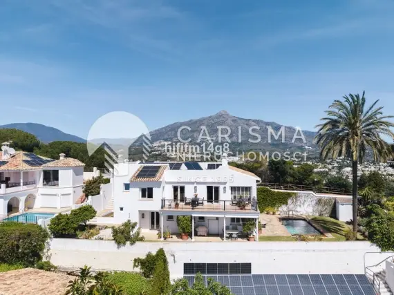 Willa na wzgórzu z panoramicznym widokiem na morze, Nueva Andalucia 2